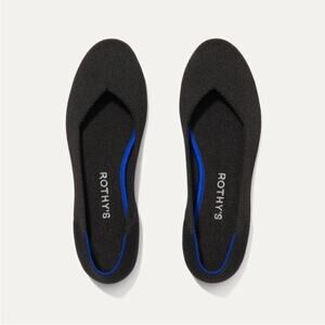 Rothy’s Flats the flat round toe black comfort orthopedic medical nursing work